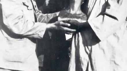 Der Augenblick. Am 6. Dezember 1912 wird die Büste der Nofretete geborgen. Foto: bpk
