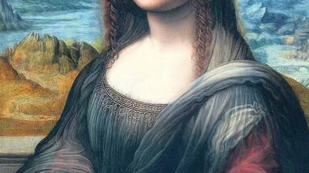 Zwei Originale, eine Kopie. Leonardo da Vincis restaurierte „Anna selbdritt“ ( 1503 – 1519). Das weltberühmte Porträt der Mona Lisa ist jetzt im Louvre erstmals mit der Werkstattkopie (oben) aus dem Madrider Prado vereint. Fotos: Musée du Louvre/René-Gabriel Ojéda, Angèle Dequier, Reuters