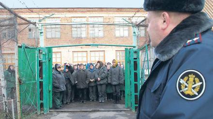 Moderner Gulag. Das Frauengefängnis Sarapul in Zentralrussland. Hier sind die beiden Musikerinnen von PussyRiot inhaftiert. Foto: AP