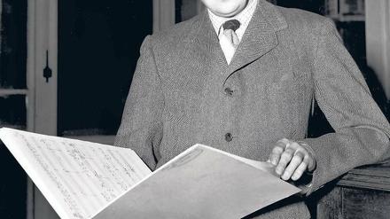 Gentleman-Composer. Benjamin Britten im Frühjahr 1953. 