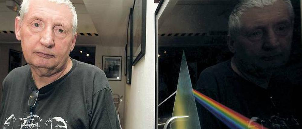 Pionier des Rockzeitalters. Storm Thorgerson arbeitete seit 1967 für Pink Floyd. Zu seinen Schöpfungen gehört das Cover von „Dark Side of the Moon“. Foto: Yui Mok/picture alliance