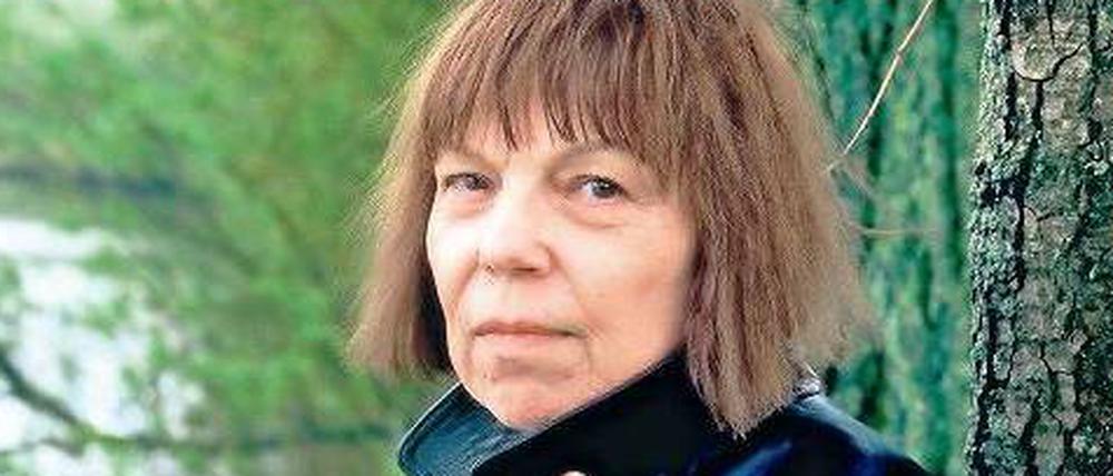 Der Droste Schwester. Sarah Kirsch (16. April 1935 - 5. Mai 2013) im schleswig-holsteinischen Tielenhemme. 