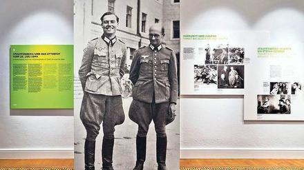 Das andere Deutschland. Ein Blick in den Ausstellungsbereich „Stauffenberg und das Attentat vom 20. Juli 1944“.