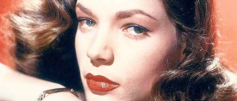 Markant und natürlich. Lauren Bacall – hier 1952 – brachte einen neuen Frauentyp ins Kino. 