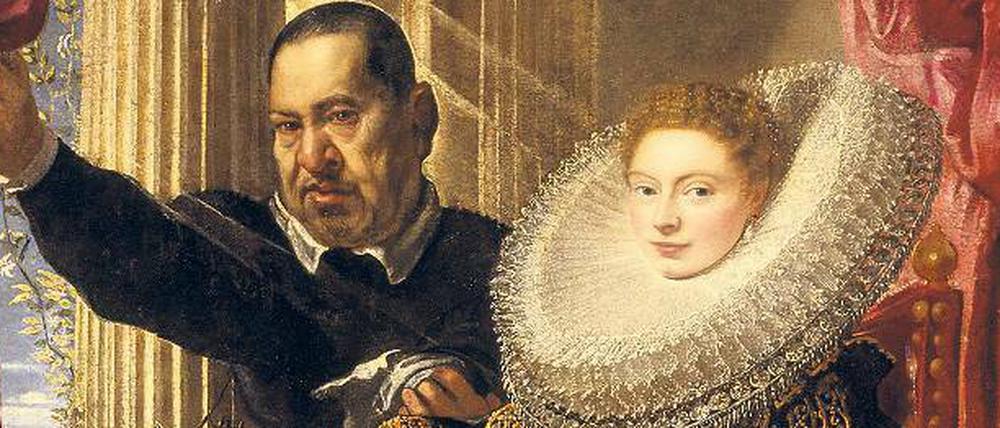 Um 1606 malte Rubens das Verlobungsporträt der Marchesa Maria Grimaldi.