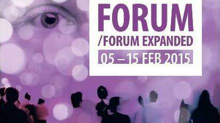 Das Berlinale-Plakat von Forum und Forum Expanded 2015.