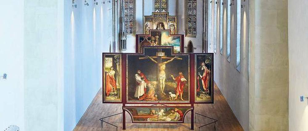 Nie schöner zu sehen. Die Holzskulpturen des Niklaus von Hagenau und der Bilderzyklus des Isenheimer Altars. 