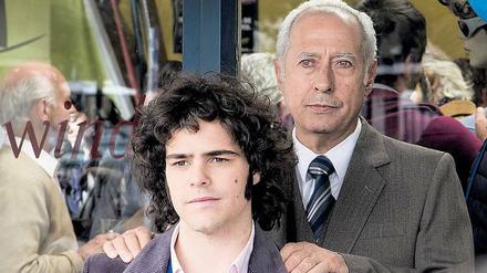 Blutig verwandt. Ex-Geheimdienstler Arquímedes Puccio (Guillermo Francella) und sein Sohn Alejandro (Peter Lanzani). 