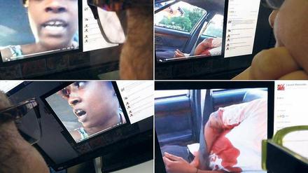 Ein Verkehrspolizist schießt auf den unbewaffneten Philando Castile. Dessen Freundin Diamond Reynolds filmt das Geschehen am 6. Juli in Falcon Heights, Minnesota, und stellt das Video live ins Netz.