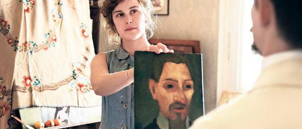 Männerbild, Frauenblick: Paula Modersohn-Becker (Carla Juri) porträtierte Rainer Maria Rilke in Paris.