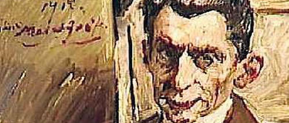 Der Präzeptor. Julius Meier-Graefe im Portrait von Lovis Corinth (1912, heute in Paris im Musée d’Orsay).