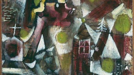 Düstere Zeit. 1919 malte Paul Klee die "Sumpflegende".