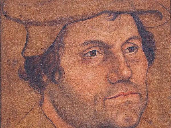 Wissenschaftler und Wüterich. Das Bildnis, das Lukas Cranach d. Ä. um 1532 von Luther schuf, ist die einzige überlieferte Porträtzeichnung des Reformators.