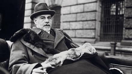 Aristokrat, Industrieller, Revolutionär, Weltbürger. Walther Rathenau im April 1922, zwei Monate vor seiner Ermordung. 