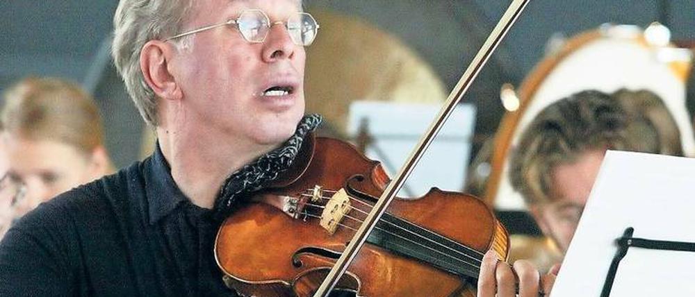 Tradition und Moderne: Gidon Kremer an der Geige.