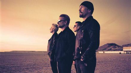 Schweiger in der Wüste. U2 machen seit 39 Jahren gemeinsam Musik.