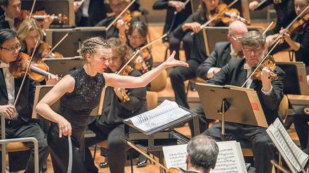 Klare Sache. Mirga Grazinyte-Tyla leitet das Deutsche Symphonie-Orchester. 
