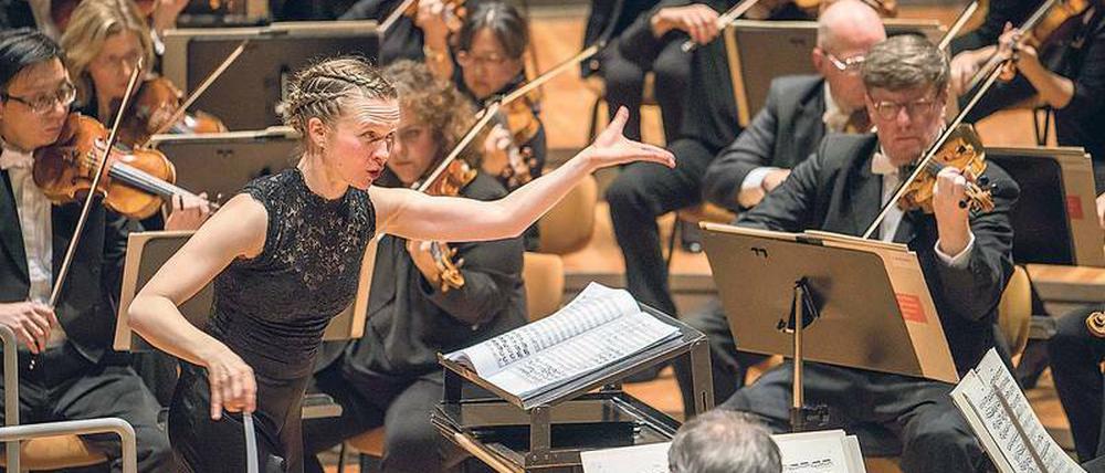 Klare Sache. Mirga Grazinyte-Tyla leitet das Deutsche Symphonie-Orchester. 