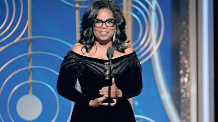 Oprah Winfrey wurde mit dem Cecil B. DeMille Award für ihr Lebenswerk geehrt. 