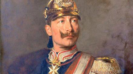 Kaiserdarsteller. Wilhelm II. liebte Uniformen über alles – hier in der Uniform der preußischen Garde du Corps, gemalt von Ludwig Noster (o.J.).
