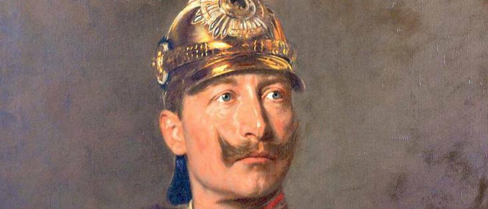 Kaiserdarsteller. Wilhelm II. liebte Uniformen über alles – hier in der Uniform der preußischen Garde du Corps, gemalt von Ludwig Noster (o.J.).