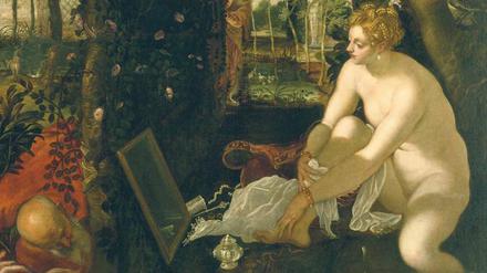 Hell und dunkel, gut und böse. Das Kunsthistorische Museum in Wien gab Tintorettos „Susanna im Bade“ (um 1555).