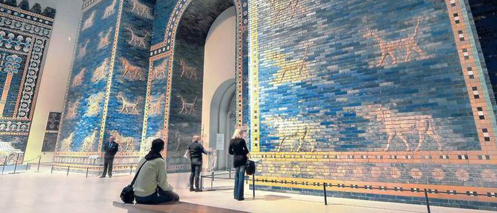 Kaiserliche Größenfantasien. Das babylonische Ischtar-Tor im Pergamonmuseum in Berlin.