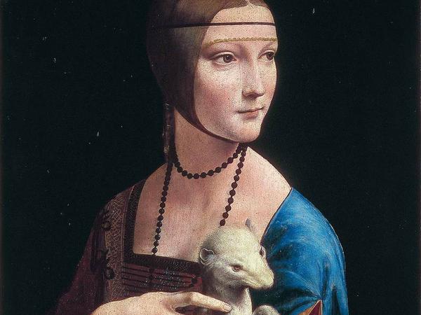 Stolze Schönheit. Um 1490 porträtierte Leonardo Cecilia Gallerani.