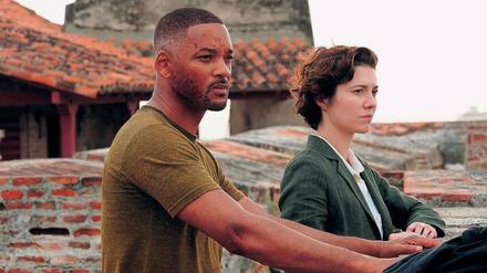 Auf der Flucht durch eine kolumbianische Favela. Will Smith mit Mary Elizabeth Winstead.