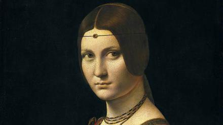 Leonardo da Vinci porträtierte die heute als „La Belle Ferronnière“ bekannte Dame zwischen 1490 und 1497.