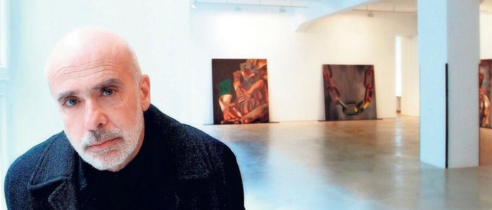 Francesco Clemente: Der letzte Künstler, der bei Blain Southern in Berlin ausgestellt hat. 