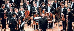 Kirill Petrenko und sein Orchester am 29. Oktober in der Philharmonie. 