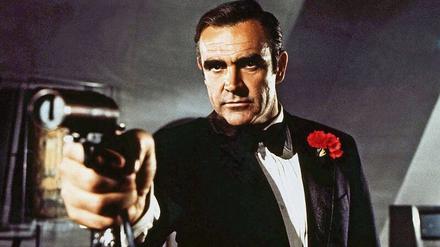Sean Connery (1930-2020) im Jahr 1971 als Agent 007 in „Diamonds are forever“. 