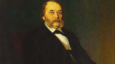 Iwan Gontscharow, 1874 porträtiert von Iwan Kramskoi.