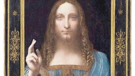 Rekordhalter. Der „Salvator Mundi“ wurde 2017 vom Auktionshaus Christie’s für 450 Millionen Dollar versteigert. 