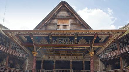 In Shakespeares Globe Theatre sollen ab Mai wieder Aufführungen stattfinden.