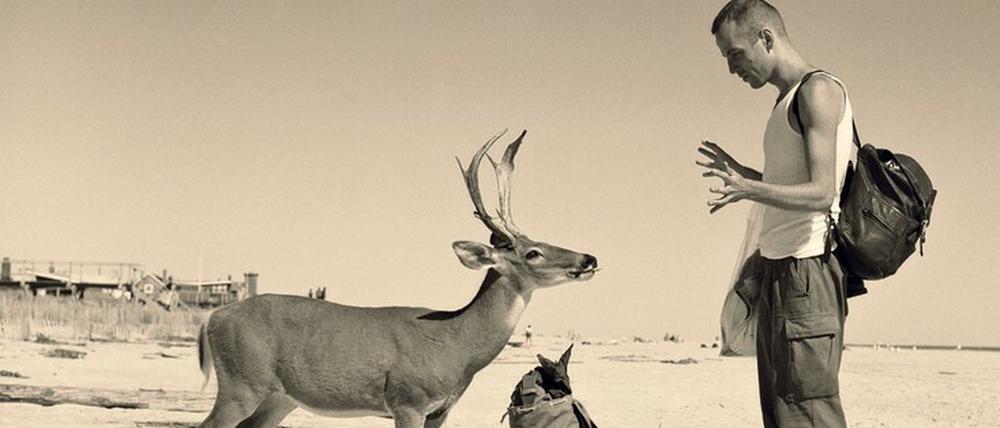 Beziehungsarbeit. „Die EU ist meiner Meinung nach bedroht und kann nur durch nachbarschaftliche Akte der Freundschaft gefestigt werden“, wird der Künstler Wolfgang Tillmans im Katalog der Ausstellung zitiert. Seine Arbeit „Deer Hirsch“ steht ebenfalls für eine Annährung – zwischen Mensch und Natur.