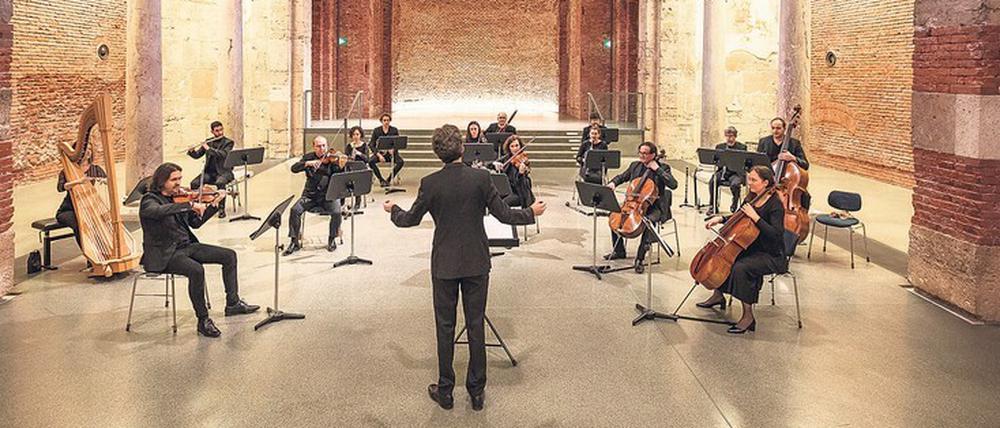 Mit dem Erbe auf Tournee. Das Jewish Chamber Orchestra Munich hat gerade ein neues Album aufgenommen.