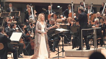 Renée Fleming, Daniel Harding und das Concertgebouworkest in der Berliner Philharmonie. 