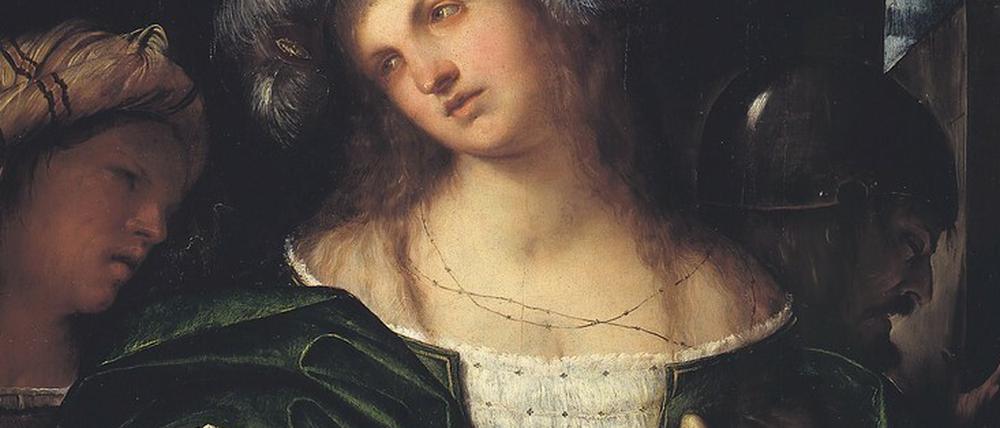 Es war ein anderer. Nicht Giorgione, wie anfangs gemutmaßt, sondern Girolamo Romanino malte „Salome mit dem Haupt Johannes des Täufers“ 1519.