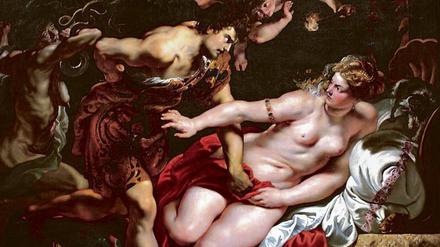Kulturgüter auf Reisen. Das Gemälde „Tarquinius und Lucretia“ von Peter Paul Rubens, geschaffen 1611 und einst in Potsdam-Sanssouci, tauchte in Russland als „Privatbesitz“ auf und wird weiterhin dort bewahrt. 