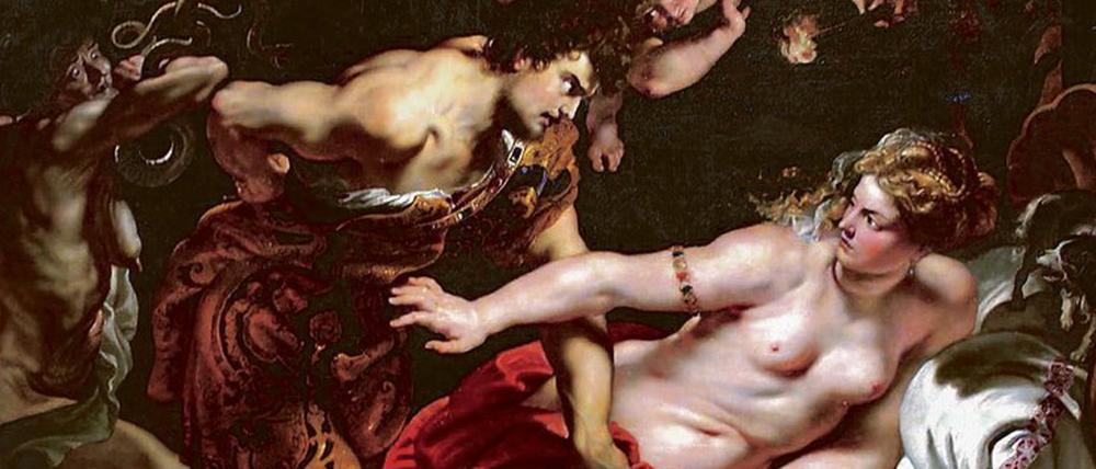 Kulturgüter auf Reisen. Das Gemälde „Tarquinius und Lucretia“ von Peter Paul Rubens, geschaffen 1611 und einst in Potsdam-Sanssouci, tauchte in Russland als „Privatbesitz“ auf und wird weiterhin dort bewahrt. 