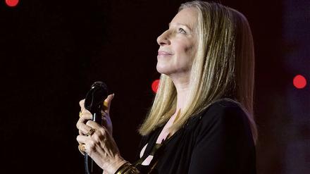 Das Lächeln eine Ikone. Barbra Streisand bei einem Auftritt 2013 in Israel. 