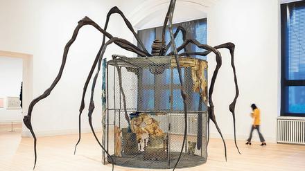 Von wegen bedrohlich. Für Louise Bourgeois waren Spinnen nützliche, geduldige Tiere. 