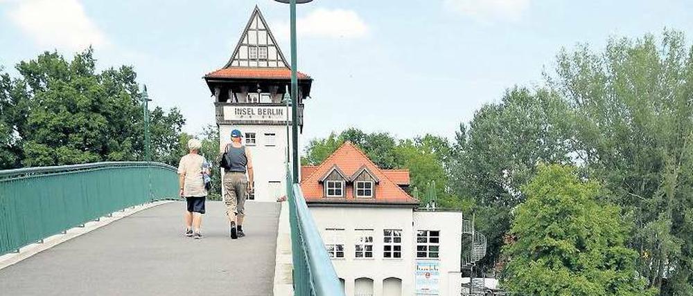 Die älteste ihrer Art. Die Abteilbrücke ist Deutschlands erste Stahlbetonbrücke, Jahrgang 1916. 