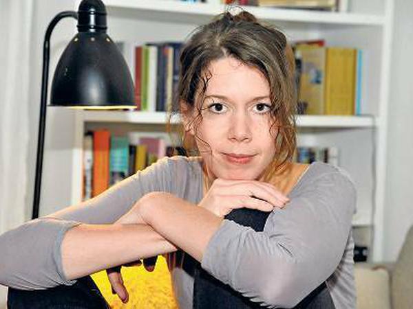 Die Autorin Anna Jelena Schulte, geboren 1977.
