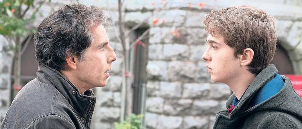 Troy (Austin Abrams) kann auf Ratschläge seines Vaters (Ben Stiller) auch gut verzichten.