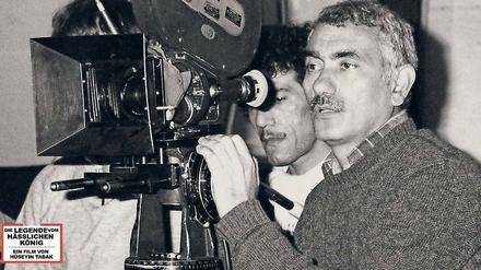 Der Filmemacher und Aktivist Yalmaz Güney bei Dreharbeiten. 