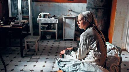 Das Kriegsopfer kümmert sich um die Versehrten: Viktoria Miroshnichenko im russischen Drama „Beanpole“. 