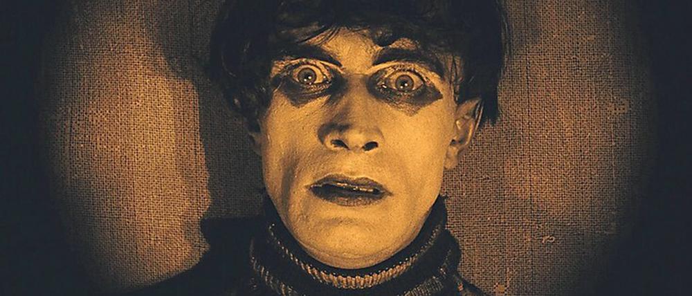Gothic-Ikone: Der schlafwandelnde Mörder Cesare aus Wienes Klassiker "Das Cabinet des Dr. Caligari".